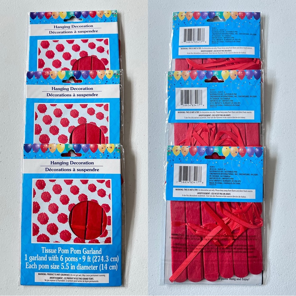 Colorful Birthday Party Decoration Set - Picture 10 of 12